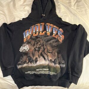 Darc Sport Eat Them Alive “Vintage Pierce” Hoodie in Charcoal